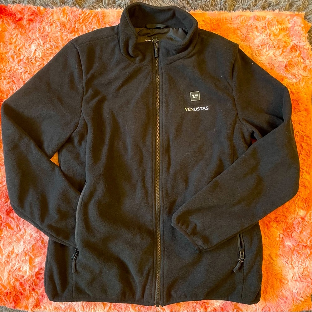NWT VENUS Men's Black Heated Jacket Size S